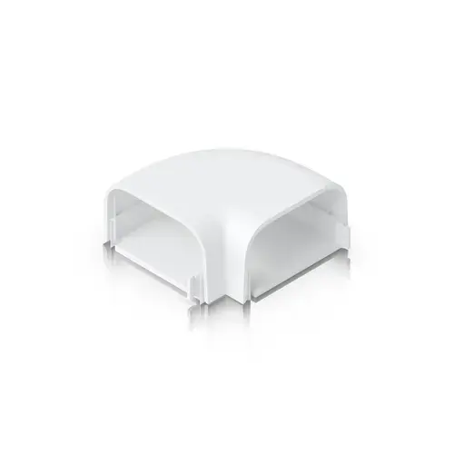 Capac pentru colt, Ubiquiti, Plastic, Pentru acoperire cabluri, Alb