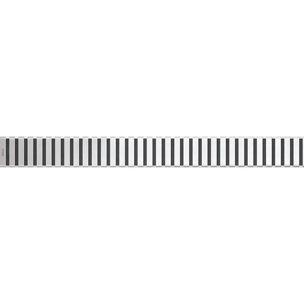 Capac pentru rigola dus din otel inoxidabil mat 1150 mm Alcadrain LINE-1150M