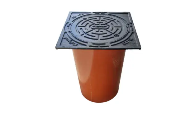Capac + rama fonta A15 PL285 tub PVC D315