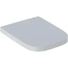 Capac vas wc duroplast, alb, Geberit Selnova Square