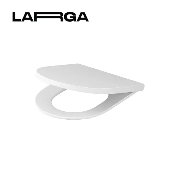 Capac vas wc oval, duroplast, Cersanit Larga