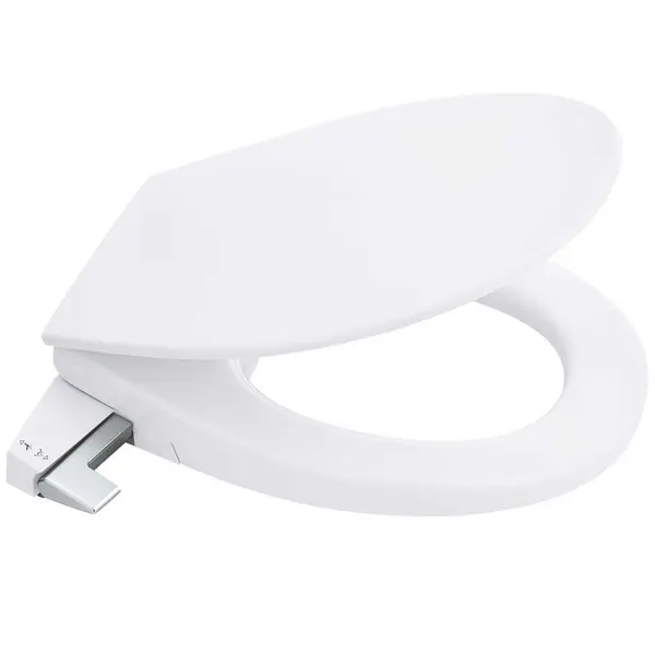 Capac WC Grohe Bau Ceramic 39648SH0, functie bideu, 3/8 inch, 2 brate spalare, Duroplast, filtru, Alb
