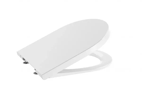 Capac WC Roca Inspira Round A80152200B, SoftClose, design Supralit, Alb