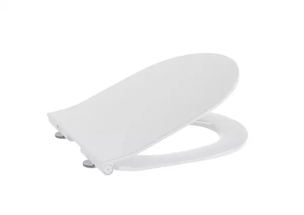 Capac WC Roca Meridian A8012B2002, compact, Alb