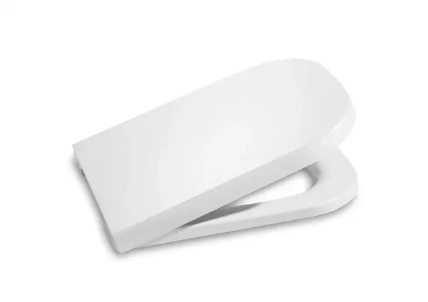 Capac WC Roca The Gap Square A80147000B, design Supralit, Alb