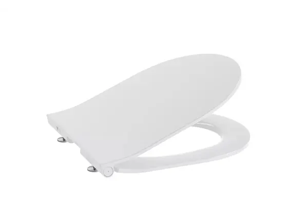 Capac WC The Gap Round A801D22003, compact, plastic, Alb