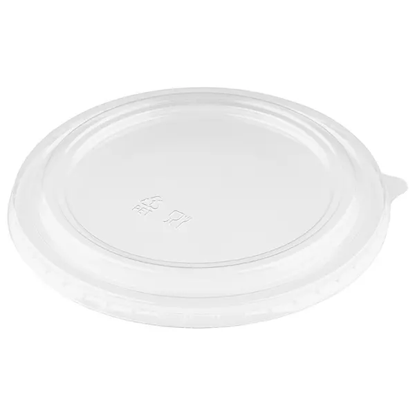 Capace Biodegradabile Compostabile PET, pentru Boluri, 184 mm, 50 Bucati