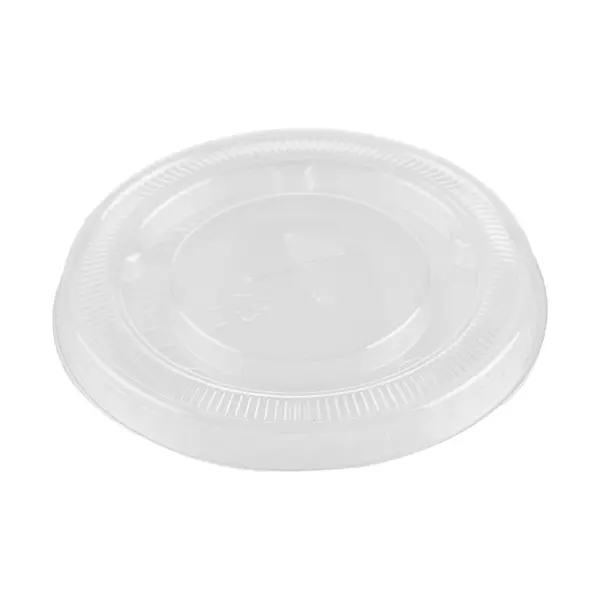 Capace Biodegradabile Compostabile rPET Plate Transparente, Gaura X, 78 mm, 50 Bucati