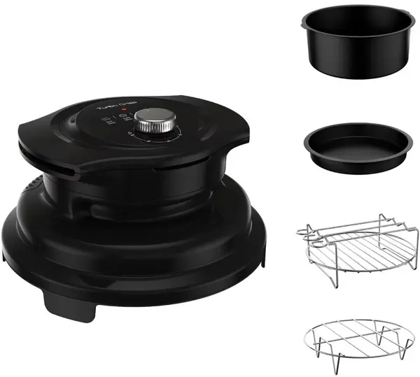 CapacTefal - Turbo Crisp, 1600W, 6 l, negru
