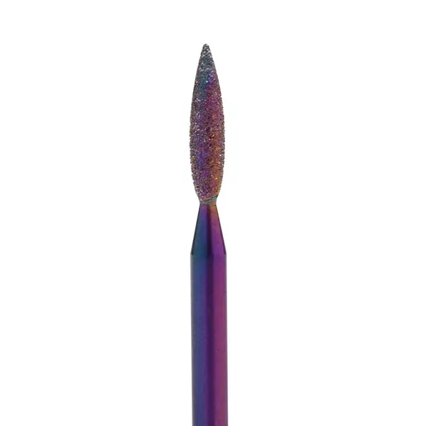 Capat Freza Diamant Cuticule LUXORISE Rainbow Cone, duritate medie #253