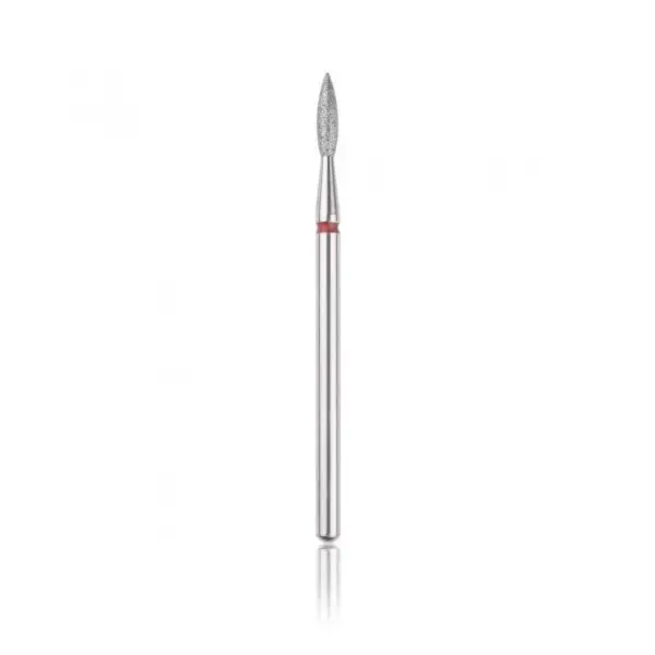 Capăt freza Diamant HEAD flacăra ascutita, roșu, L- 8,0 mm, Ø2,3 mm - HBD-243RD.023XL - Everin.ro
