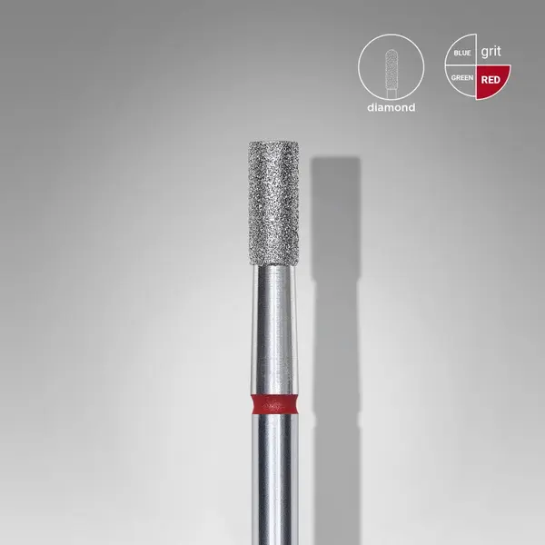 Capat freza diamant Staleks Expert cilindric fina 2.5 mm - 415