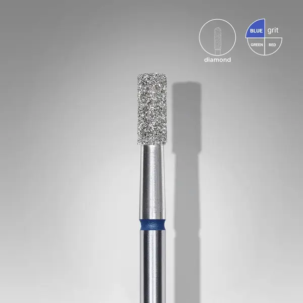 Capat freza diamant Staleks Expert cilindric medie 2.5 mm - 414
