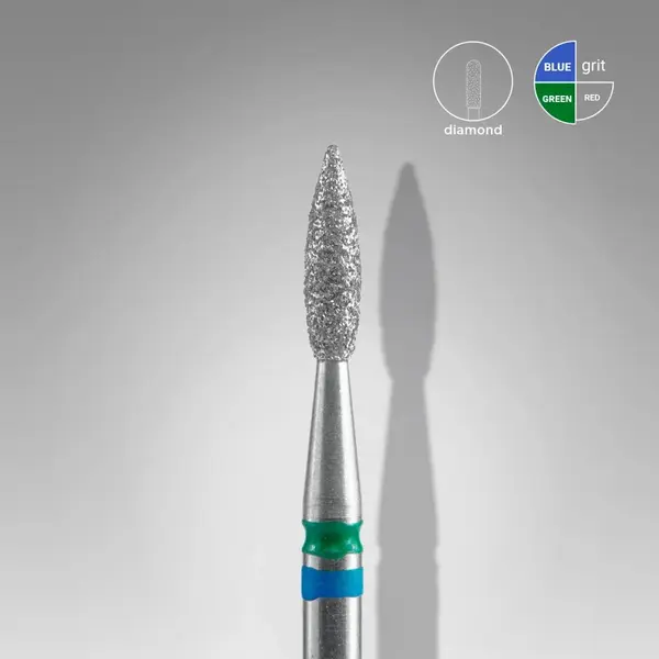 Capat freza diamant Staleks Expert flacara duo 2.1 mm - 433
