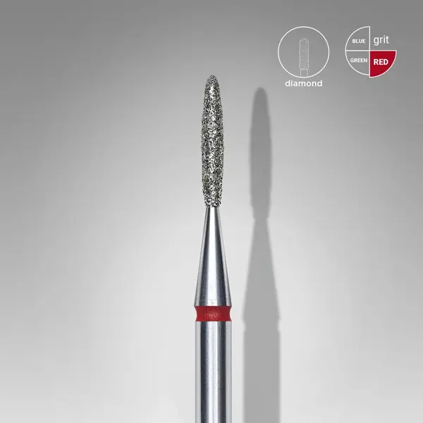 Capat freza diamant Staleks Expert flacara fina 1.4 mm - 448