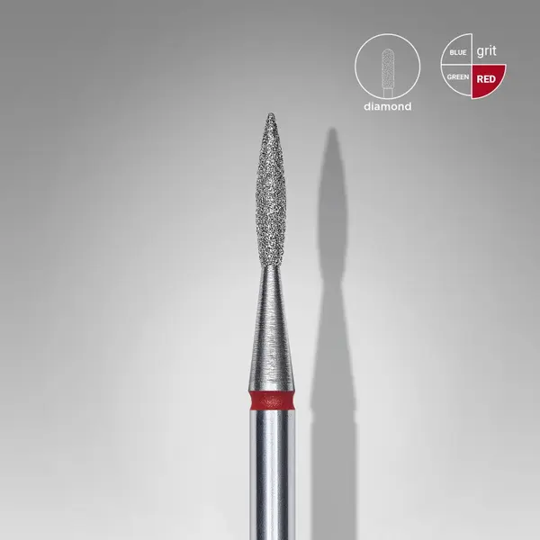 Capat freza diamant Staleks Expert flacara fina 1.6 mm - 449