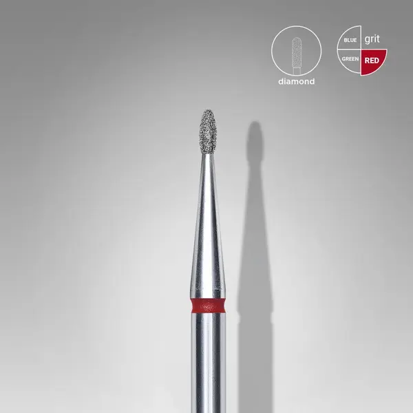 Capat freza diamant Staleks Expert maslina fina 1.2 mm - 420