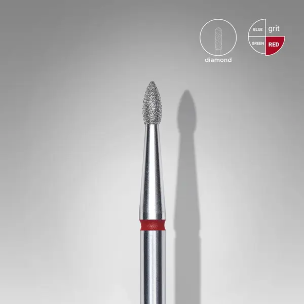 Capat freza diamant Staleks Expert picatura fina 1.8mm - 468