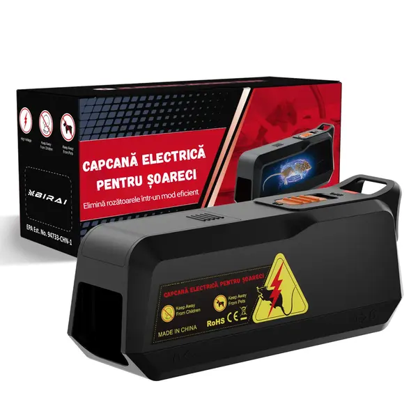 Capcana electrica profesionala pentru soareci Birai K3