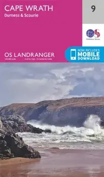 Cape Wrath, Durness & Scourie. February 2016 ed, Sheet Map/Ordnance Survey