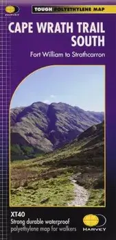 Cape Wrath Trail South XT40. Fort William to Srathcarron, Sheet Map/Harvey Map Services Ltd.