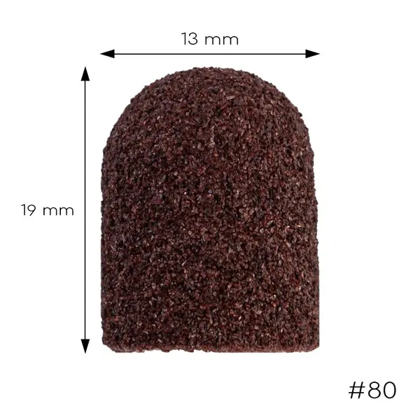 Capison pedichiura 13/19 - duritate 80 - set 5 buc.