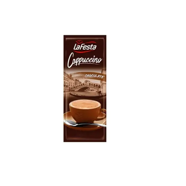 Cappuccino La Festa Ciocolata 12.5g 10 plicuri/cutie Cappuccino La Festa Ciocolata 12.5g 10 plicuri/cutie