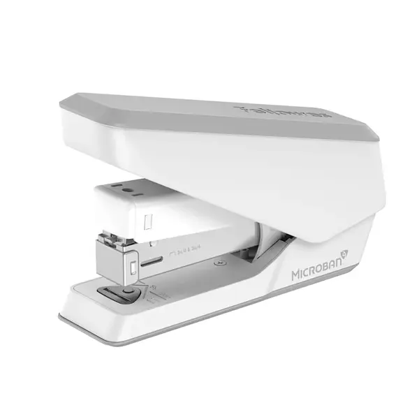 Capsator alb plastic 26/6 mm 25 coli Fellowes LX840 Capsator alb plastic 26/6 mm 25 coli Fellowes LX840
