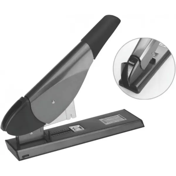 Capsator capse 23 6 - 23 23, 200 coli, 64mm, plastic, negru