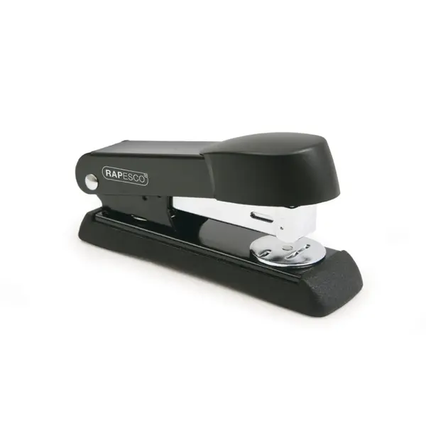 Capsator negru metalic 24-26/6 mm 20 coli Rapesco Capsator negru metalic 24-26/6 mm 20 coli Rapesco