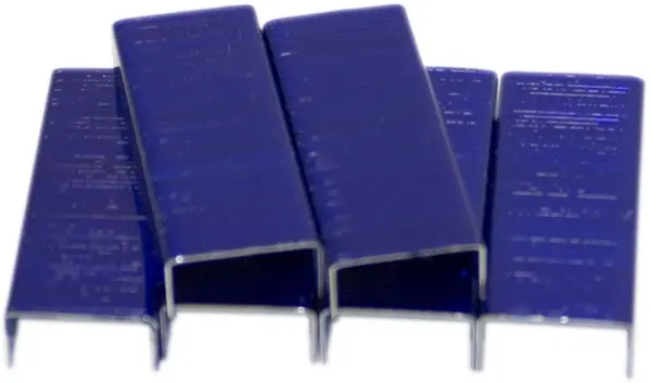 Capse pentru capsator Kangaro - №10, albastre, 1000 buc