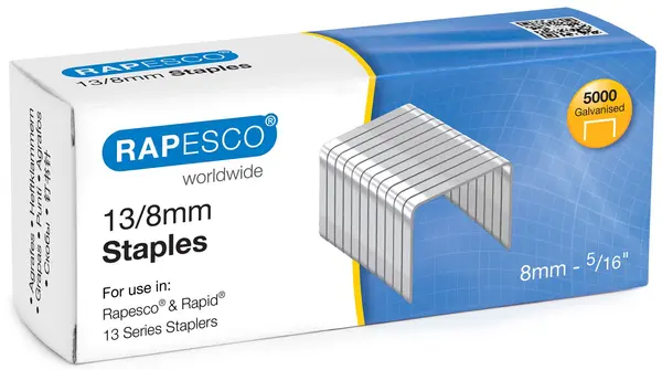 Capse Rapesco - 13/8 mm, 5000 buc.