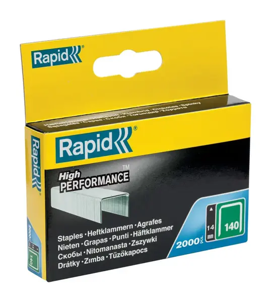 Capse Rapid 140/14 2000 buc/cutie Capse Rapid 140/14 2000 buc/cutie