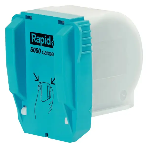 Capse Rapid 5050 pentru capsator electric 2-50 coli 5000 buc/caseta Capse Rapid 5050 pentru capsator electric 2-50 coli 5000 buc/caseta