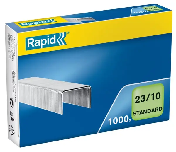 Capse Rapid Standard 23/10 40-70 coli 1000 buc/cutie Capse Rapid Standard 23/10 40-70 coli 1000 buc/cutie