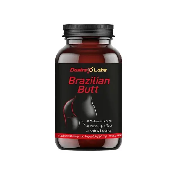 Capsule Brazilian Butt, pentru ridicarea si fermitatea feselor, 90 buc