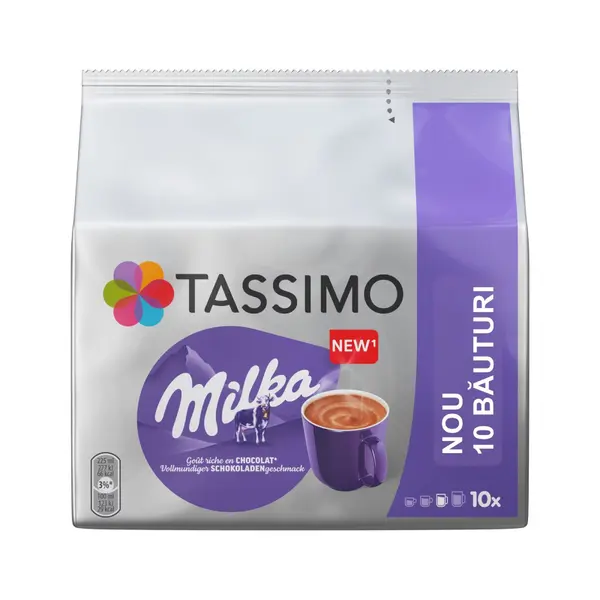 Capsule ciocolata Jacobs Tassimo Milka 10 buc