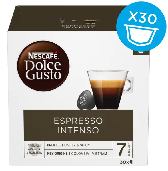 Capsule de cafea NESCAFE Dolce Gusto - Espresso Intenso Magnum, 30 băuturi