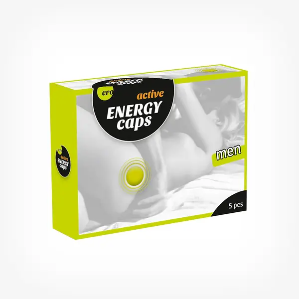 Capsule Ero Active Energy Caps Men, pentru potenta, libido si virilitate, 5 buc