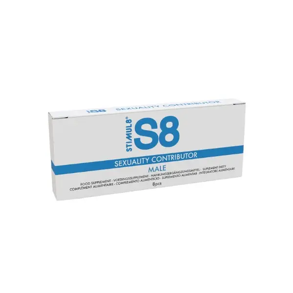 Capsule S8 Sexuality Contributor Male, pentru potență și sănătatea sexuală a bărbaților, 8 buc (PTS)