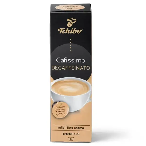 Capsule Tchibo Cafissimo Caffe Crema Decaffeinated 10 buc/cutie Capsule Tchibo Cafissimo Caffe Crema Decaffeinated 10 buc/cutie