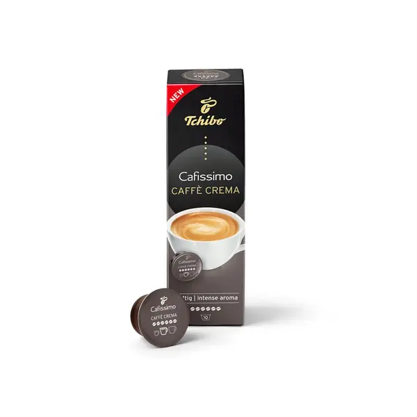 Capsule Tchibo Cafissimo Coffee diverse arome 10 buc/cutie Capsule Tchibo Cafissimo Coffee diverse arome 10 buc/cutie Crema Intense