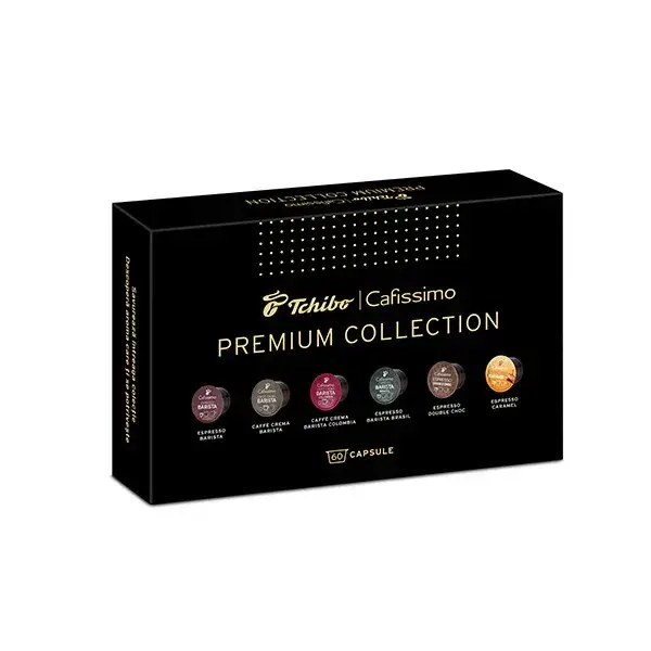 Capsule Tchibo Cafissimo Collection 6 sortimente x 10 capsule Capsule Tchibo Cafissimo Collection 6 sortimente x 10 capsule Premium
