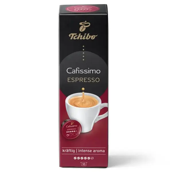 Capsule Tchibo Cafissimo Espresso diverse arome 10 buc/cutie Capsule Tchibo Cafissimo Espresso diverse arome 10 buc/cutie Intense Aroma