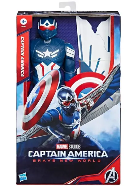 Captain America Brave New World Titan Heroes Captain America Deluxe Titan 30cm (f9301)