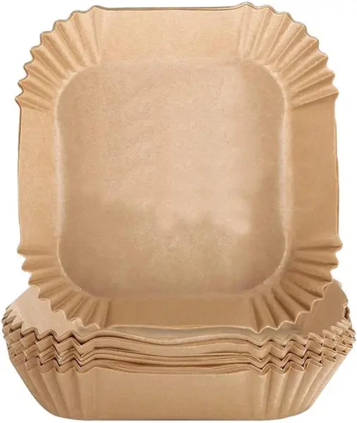 Căptușeli antiaderente Estia pentru friteuză cu aer - 100 bucăți, 23 x 23 cm