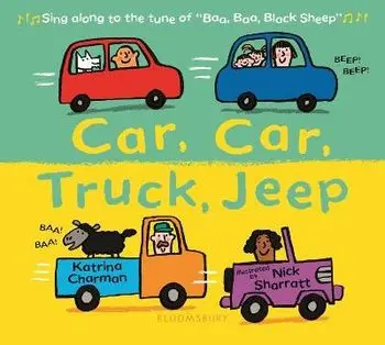 Car, Car, Truck, Jeep, Board book/Katrina Charman