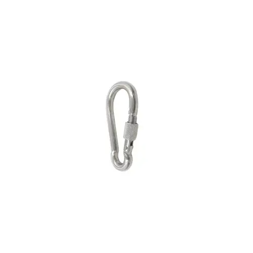 Carabina zincata cu clapeta securizata, 80mm, Mega