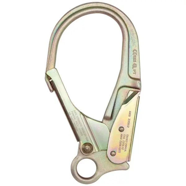 Carabiniera din otel Vertiqual CHIMBORAZO 0325, culoarea negru, 50 kN, 775g, 236 125 mm MULTICOLOR, Vertiqual