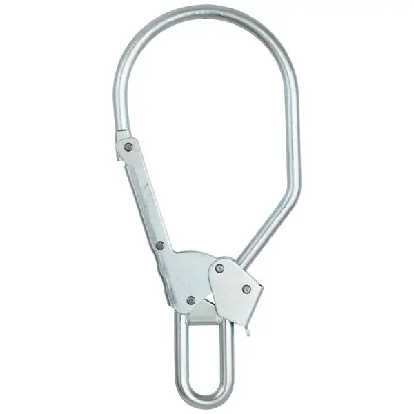 Carabiniera din otel Vertiqual SAJAMA, culoarea gri - 23 kN, 861g, 332 150 mm Vertiqual, GRI